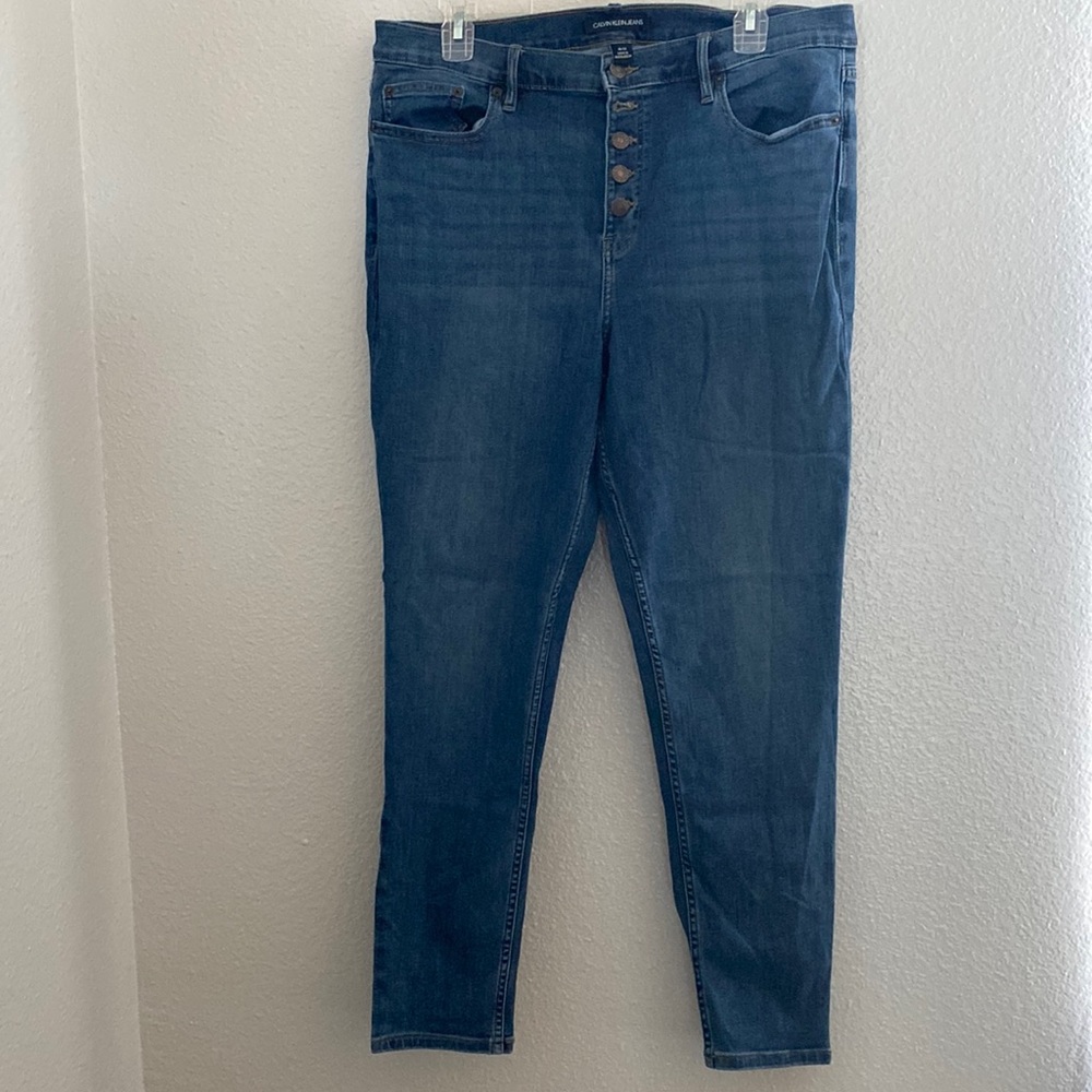 Calvin Klein button fly jeans